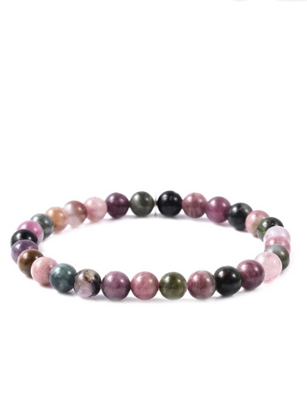 Multi Tourmaline Stretch Bracelet